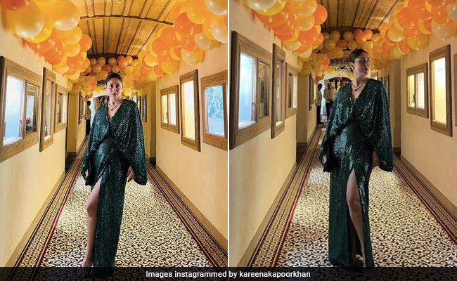 Kareena Kapoor's Green Sequin Gown Is Already Setting The Style Bar High In 2023