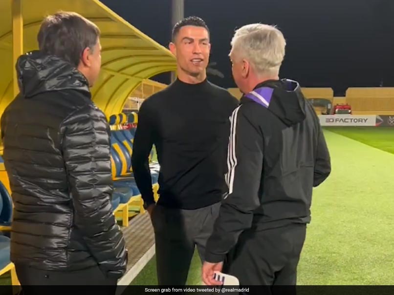 Watch: Al-Nassr New Recruit Cristiano Ronaldo Meets Real Madrid Colleagues In Saudi Arabia