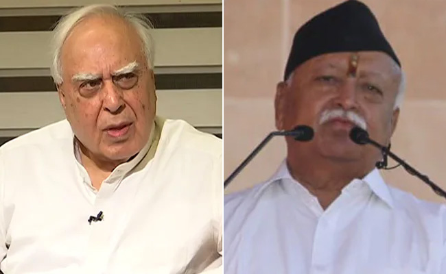 RSS Chief Says "Hindustan Should Remain Hindustan". Kapil Sibal Replies