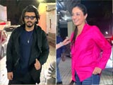 Video : Tabu And Arjun Kapoor Attend <i>Kuttey</i> Screening In Style