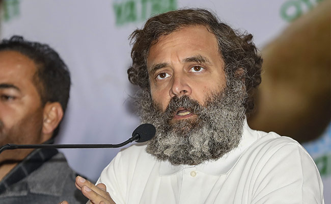 Rahul Gandhi Says China On Indian Land, Centre's Approach "Dangerous"
