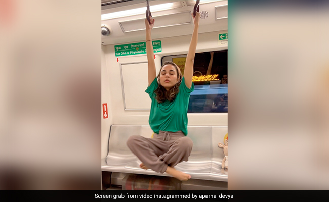 Viral Video: Woman Swings On Handrails, Dances On Seats Inside Delhi Metro