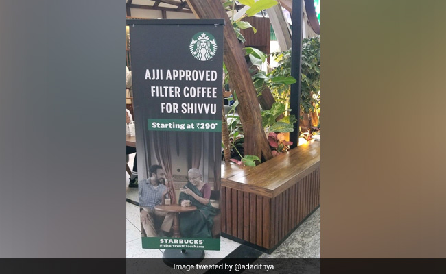 Starbucks Sells "Ajji Approved Filter Coffee" For Rs 290 In Bengaluru, Internet Baffled