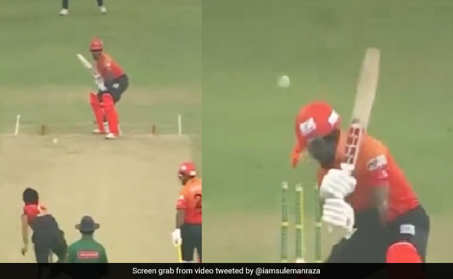 गेंद बनी 'ब्रह्मास्त्र', Naseem Shah की 'यॉर्कर' का नहीं था Shai Hope के पास तोड़, देखें VIDEO