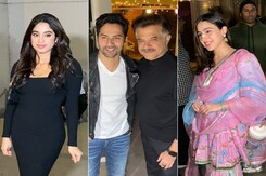 At Varun Dhawan-Natasha Dalal's Anniversary Party, Janhvi, Sara, Anil Kapoor And Others At Varun Dhawan-Natasha Dalal's Anniversary Party, Janhvi, Sara, Anil Kapoor And Others