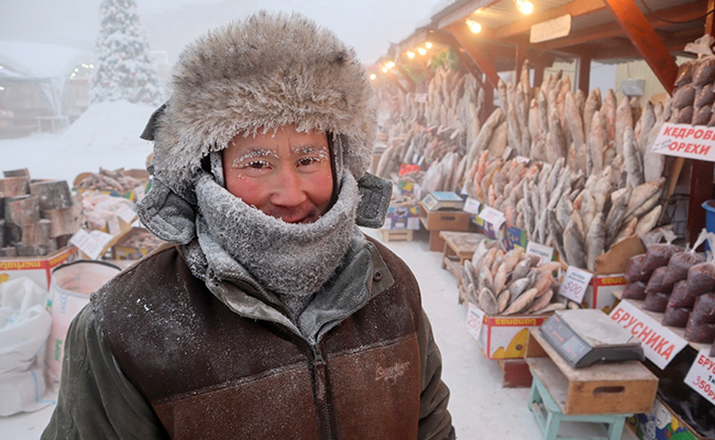 In Pics: The World's Coldest City Is Currently At -50 Degrees Celsius