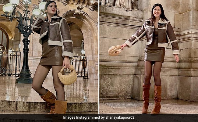 Shanaya Kapoor Spends Hot Cocoa Weather Dressed Up Stylishly Like One