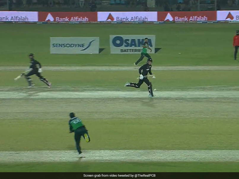 Watch: Pakistan Player's Bullet Throw Runs Finn Allen Out In 3rd ODI