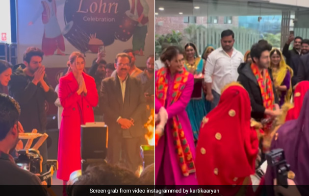 Lohri 2023: Inside Kartik Aaryan And Kriti Sanon's Festivities In Punjab