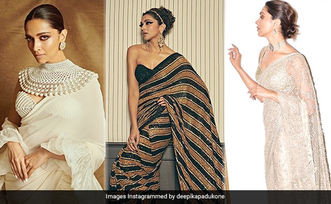 दीपिका का ट्रेडिशनल अंदाज है सबसे जुदा, डालिए एक नजर एक्‍ट्रेस के साड़ी कलेक्‍शन पर...