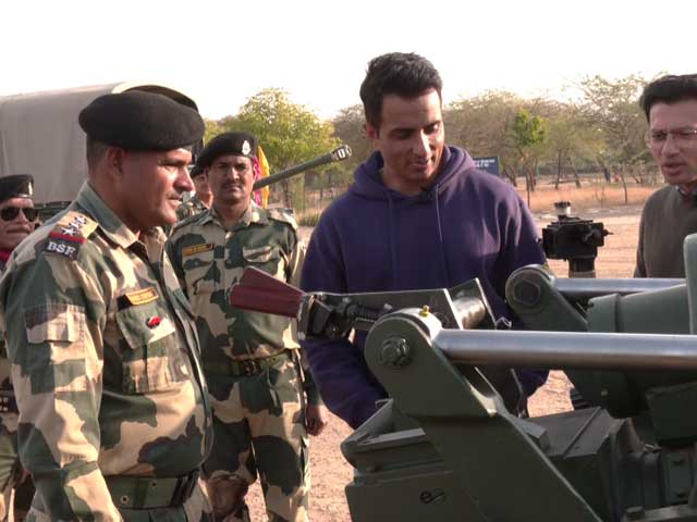 Border Security Force's Gun Display Stuns Sonu Sood