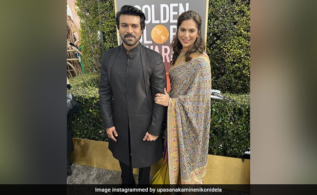 Golden Globe Awards: "So Happy My Baby Can Experience This," Writes Ram Charan's Pregnant Wife Upasana