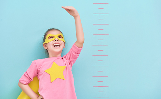 A balance of diet and physical activities can help increase height of children