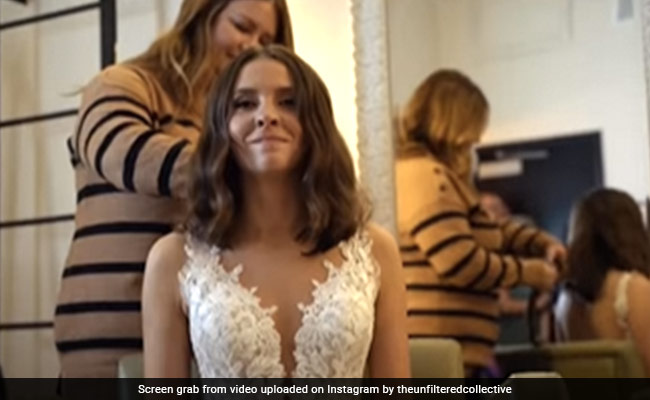 Viral Video: Bride Cuts Hair On Wedding Day To Donate To Cancer Patients, Wins Hearts