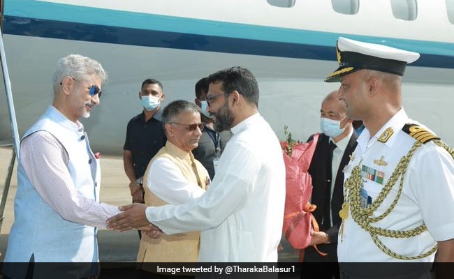 S Jaishankar Arrives In Sri Lanka To Finalise Debt Restructuring Talks