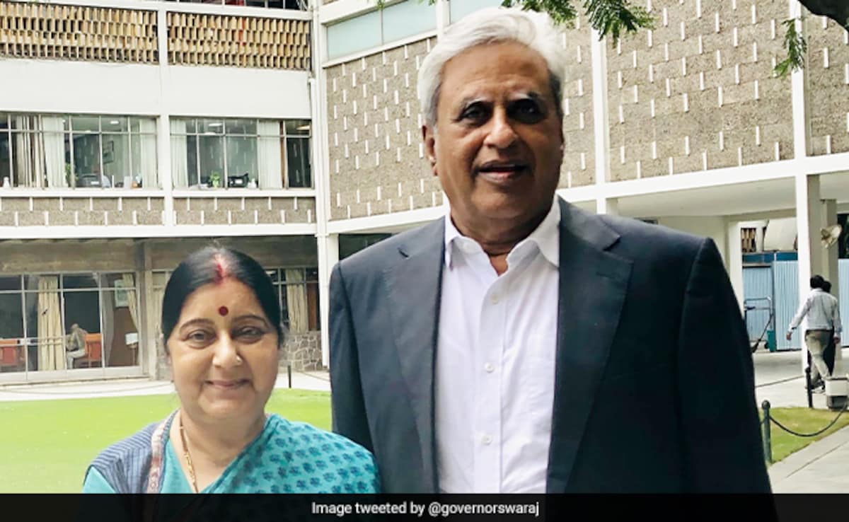 Former Mizoram Governor Swaraj Kaushal, Husband Of Sushma Swaraj, Dies At 73
