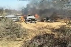 Sukhoi, Mirage Fighter Jets Crash Near Gwalior, 1 Pilot Dead Sukhoi, Mirage Fighter Jets Crash Near Gwalior, 1 Pilot Dead