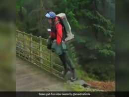 Anand Mahindra Shares Video Of Futuristic Mobility Device, Explains Its Utility In Rescue Ops Anand Mahindra Shares Video Of Futuristic Mobility Device, Explains Its Utility In Rescue Ops