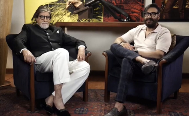 <i>Bholaa</i>: "What A Teaser," Says Amitabh Bachchan. Ajay Devgn Reacts