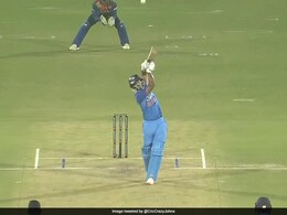 Rahul Tripathi Hits Back-To-Back Straight Sixes vs Sri Lanka In 3rd T20I Rahul Tripathi Hits Back-To-Back Straight Sixes vs Sri Lanka In 3rd T20I