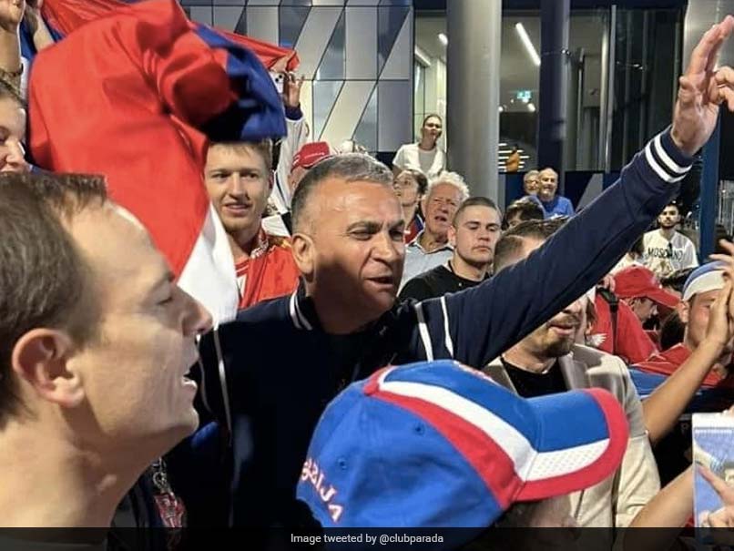 "Disgrace": Row As Novak Djokovic's Father Seen With Man Holding Putin Flag
