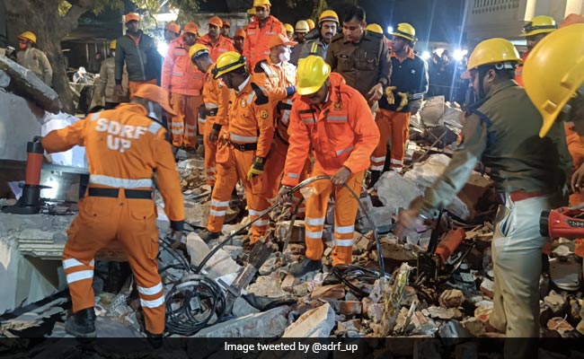 16 People Rescued In 17 Hours After Lucknow Building Collapse