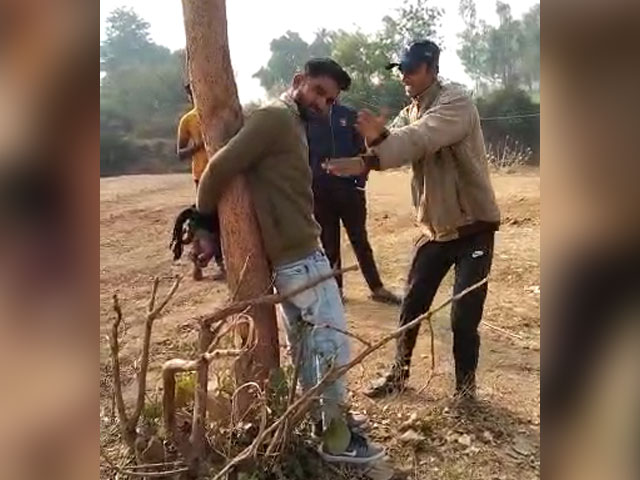 On Camera, Journalist Tied To Tree, Slapped And Punched In Madhya Pradesh