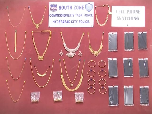 Hyderabad Police Arrest 2 Burglars, Recover Stolen Items Worth ₹ 50 Lakh