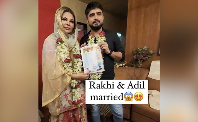 Shocking: राखी सावंत ने की बॉयफ्रेंड आदिल से कानूनी तौर पर शादी! वायरल फोटो देख फैंस को लगेगा झटका