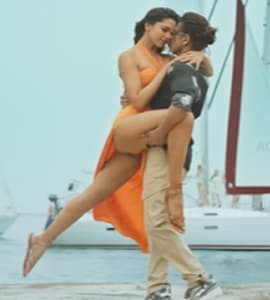 deepika padukone orange dress pathan Deepika Padukone makes heads turn in an orange cut-out dress | Fashion News