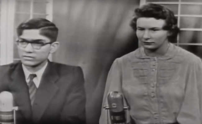 1957 में हुए टीवी डिबेट में भारत और पाकिस्तान के छात्रों ने इंग्लैंड की छात्रा की बोलती बंद कर दी थी