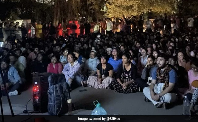BBC Series Screened At Hyderabad University Again. "The Kashmir Files" Too