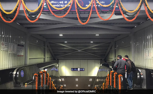 Subway Connecting Delhi Airport Terminal 1 To Metro Station Opened