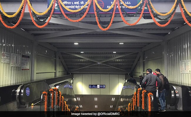 Subway Connecting Delhi Airport Terminal 1 To Metro Station Opened