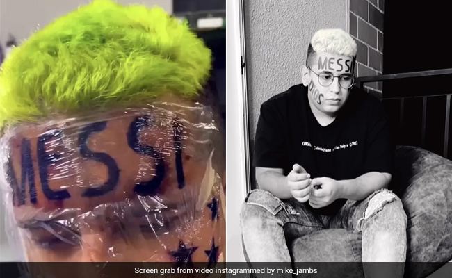 Fan Who Got Lionel Messi's Name Tattooed On Forehead Regrets His Decision. Here's Why