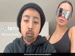 Kim Kardashian's Daughter North West Looks Like Father Kanye West In TikTok Video Kim Kardashian's Daughter North West Looks Like Father Kanye West In TikTok Video