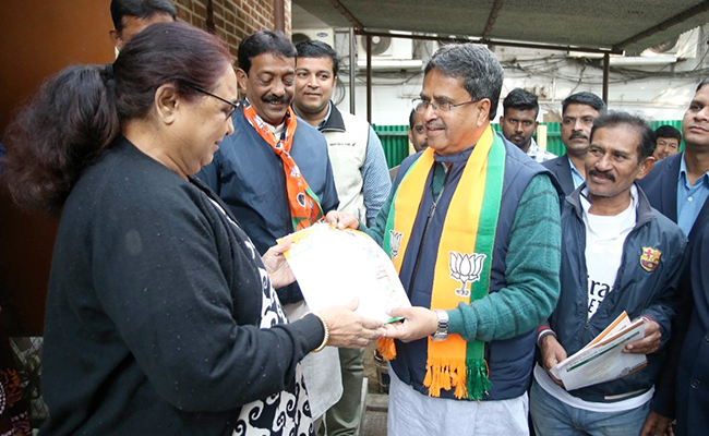 Tripura Chief Minister's Door-To-Door Campaign For Upcoming Polls