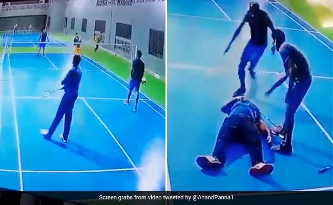 On Camera, Indian-Origin Man Collapses On Badminton Court In Muscat