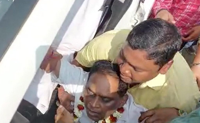 Odisha Minister Shot In The Chest By Cop Who Fired Twice
