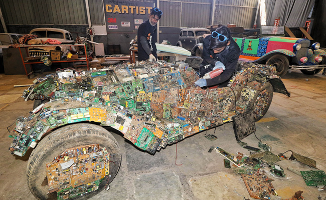 Cars Made Of E-Waste, Jewellery-Studded Scooters: Auto Expo To Have Unique Installations