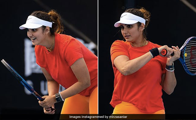Sania Mirza's Sporty Colour Blocking At The Australian Open Is A Grand Slam In Our Books