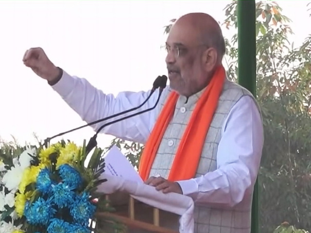 With Attack On Congress, Amit Shah Says Ram Temple Will Be Ready On Jan 1