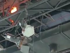 ऑटो एक्सपो के पवेलियन में शॉर्ट सर्किट की वजह से लगी आग, बड़ा हादसा होने से टला