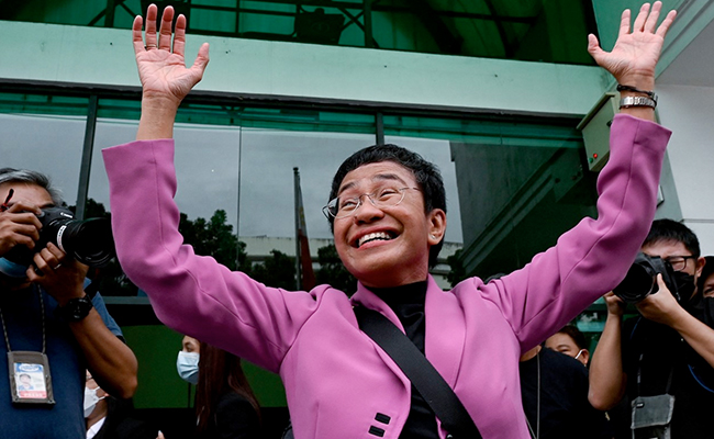 Philippine Nobel Winner Maria Ressa Acquitted Of Tax Evasion