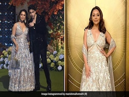 With Aryan Khan In A Black Suit, Gauri Khan Makes Her Sequin Ensemble Work Doubly Hard With Aryan Khan In A Black Suit, Gauri Khan Makes Her Sequin Ensemble Work Doubly Hard