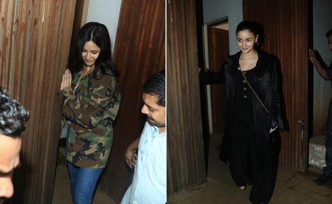 Pics: Alia Bhatt And Katrina Kaif Get Clicked At Zoya Akhtar's House