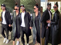 Deepika Padukone And Ranveer Singh's Airport Looks Are Sporty Chic Pro Max Deepika Padukone And Ranveer Singh's Airport Looks Are Sporty Chic Pro Max