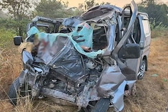 Child Among 9 Dead As Car Collides With Truck On Goa-Mumbai Highway Child Among 9 Dead As Car Collides With Truck On Goa-Mumbai Highway