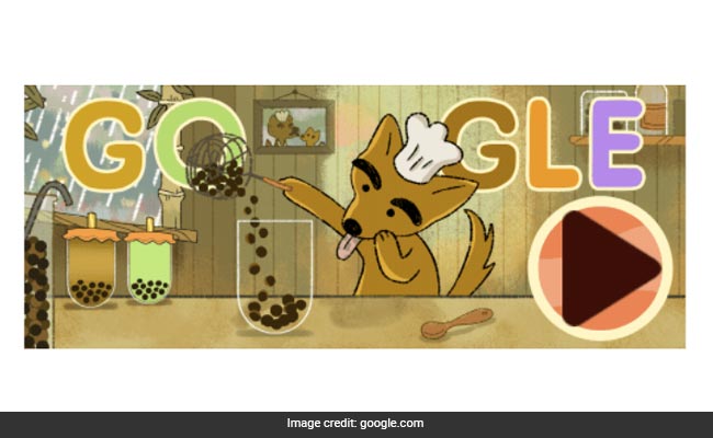 Google Celebrates Popularity Of Bubble Tea Through Interactive Doodle
