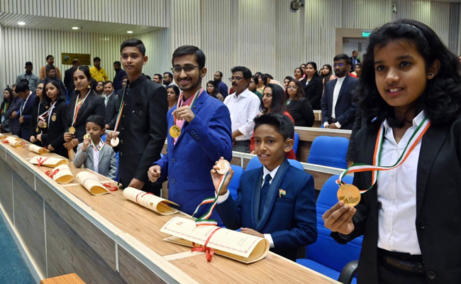 11 Children Receive PM Rashtriya Bal Puraskar, 2023